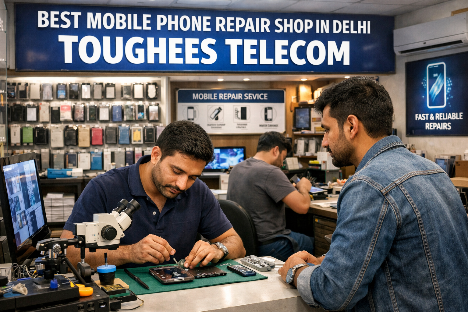Best mobile phone repair shop Delhi