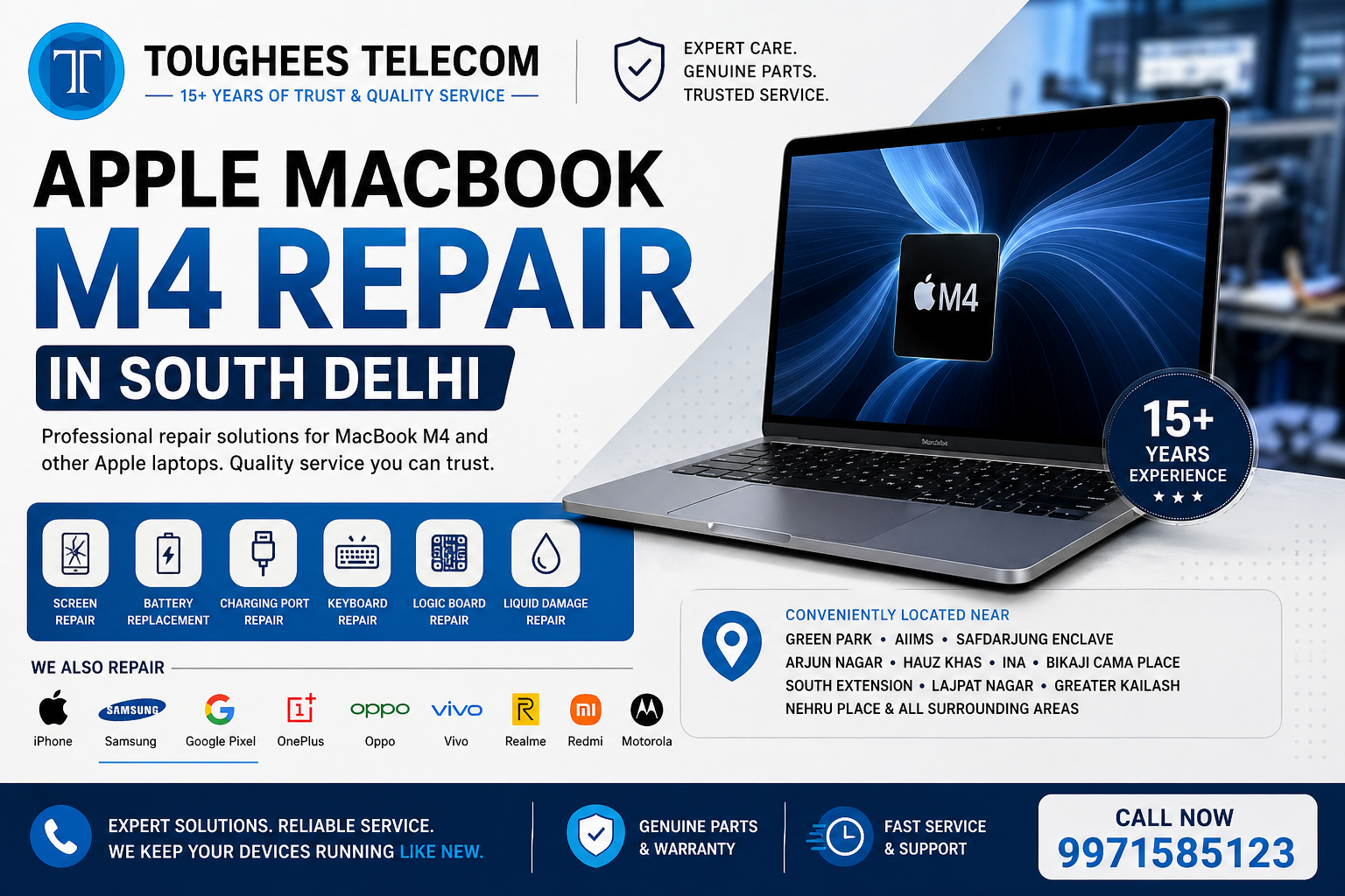 Apple MacBook M4 Repair in South Delhi