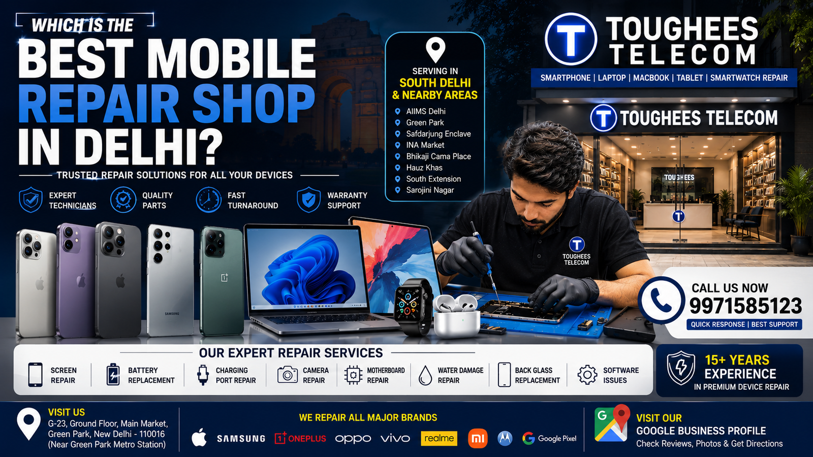 Best Mobile Repair Shop in Delhi