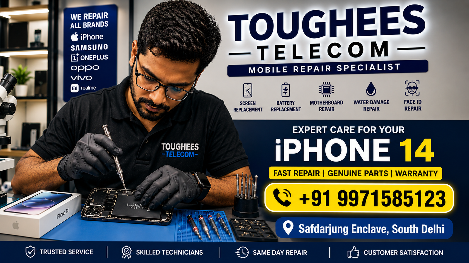 Best iPhone 14 Repair Near Bhikaji Cama Place